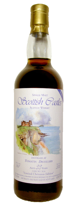 Tomatin 33y - 67-00 - JWWW, Castle Collection, Series 4, cask 2626, 96btl - 43%