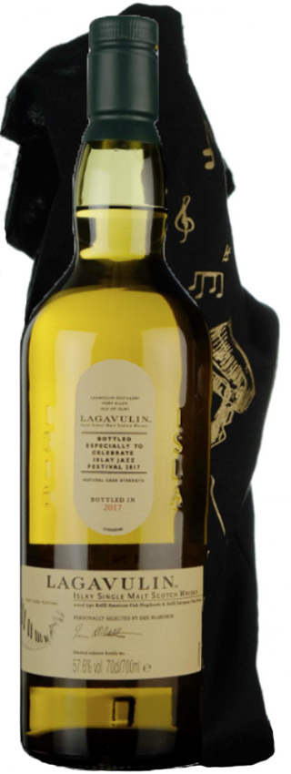 Lagavulin - 2017 - OB, Jazz Festival 2017, NAS, Refill US & EU Oak, 6000btl - 57,6%