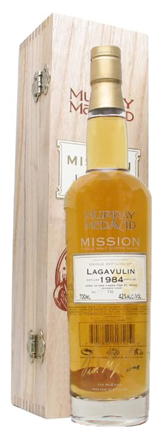 Lagavulin 21y - 84-06 - MMD, Mission, Bourbon cask, 132btl - cask sharing with The Syndicate´s - 42%