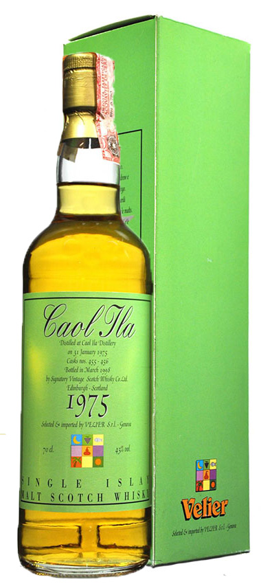 Caol Ila 23y - 75-98 - Sig for VELIER, casks 455-456 - 43%