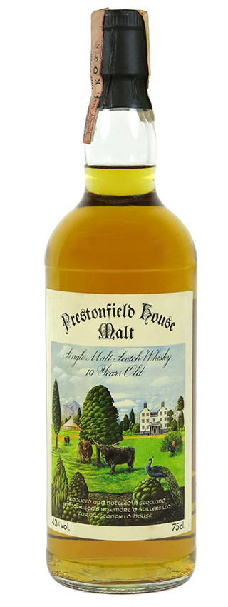 Bowmore 10y ~1980 - OB for Prestonfield House, Hotel, Single Malt, 75cl - 43%