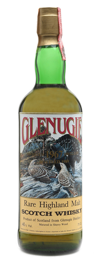 Glenugie - 67-89 - Ses, Bird Label, Sherry Wood, 75cl - 59,5%
