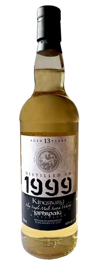 Laphroaig 13y - 1999 - Kingsbury, Celtic Series,Hogshead #4145, 314btl - 46%