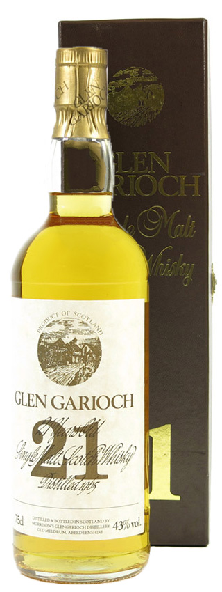 Glen Garioch 21y - 1965 - OB, Helle Ausführung, 75cl - 43%