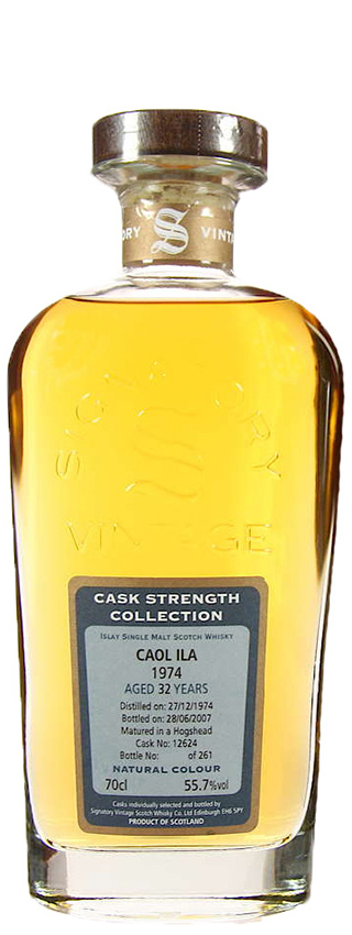 Caol Ila 32y - 74-07 - Sig, Cask Strength Collection, Hogshead, 12624, 261btl - 55,7%