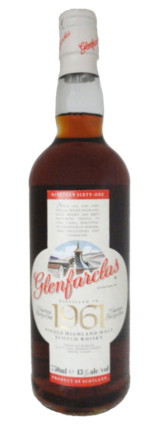 Glenfarclas - 61~90 - OB, Nineteen Sixty-One, oak casks, 2500btl for US, 75cl - 43%