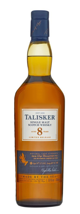 Talsiker 8y - 09-18 - OB, Special Release 2018, 1st Fill Ex-Bourbon Hogsheads, 4680btl - 59,4%