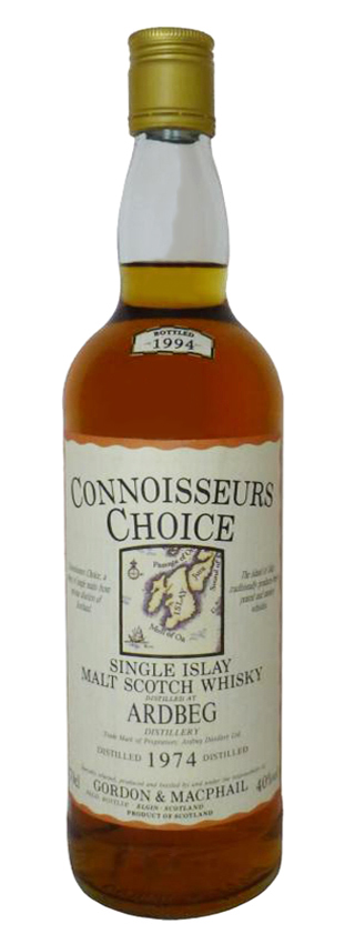 Ardbeg - 74-94 - G&M, Connoisseurs Choice, old map label, 70cl - 40%