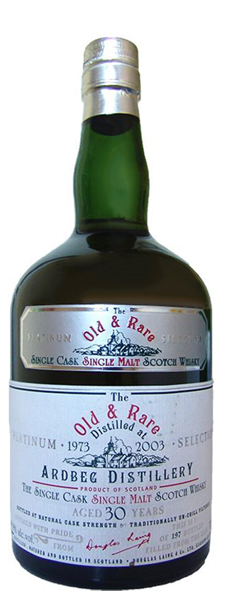 Ardbeg 30y - 73-03 - DL, Old & Rare - The Platinum Selection, 197btl - 48,9%