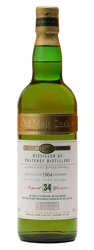 Old Pulteney 34y - 64-99 - DL, Old Malt Cask, 197btl - 50%