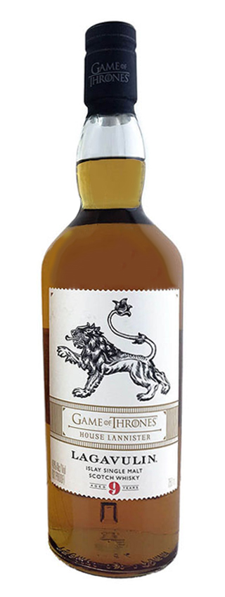 Lagavulin 9y - 2018 - OB, Game of Thrones, 100% Ex-Bourbon casks - 46%
