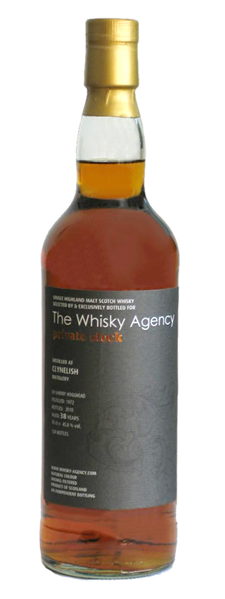 Clynelish 38y - 72-10 - TWA, Private Stock, Ex-Sherry Hogshead, 134btl - 45,8%