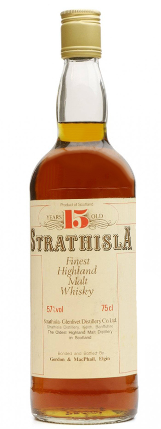 Strathisla 15y ~1980er - G&M, Finest Highland Malt Whisky, 75cl - 57%