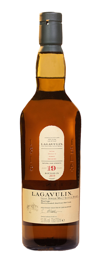 Lagavulin 19y - 2019 - OB, Feis Ile 2019, sherry treated US oak casks, 6000btl - 53,8%