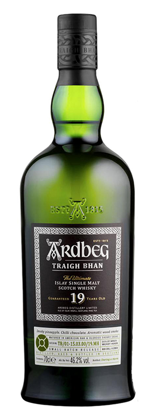 Ardbeg 19y - 00-19 - OB, Traigh Bhan, Release TB01, US Oak & Oloroso Sherry Casks - 46,2%