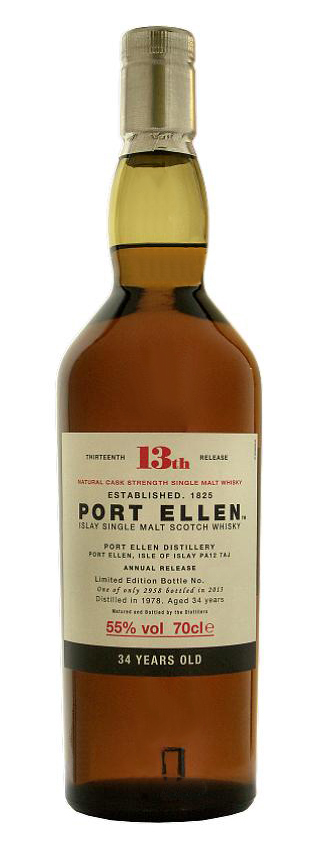 Port Ellen 34y - 78-13 - OB, 13th Release, 2958btl - 55%