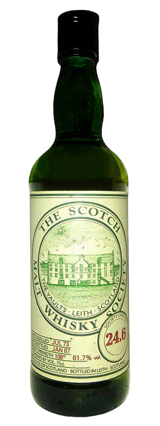 Macallan 13y - 73-87 - SMWS, 24.6, 108°Proof, Bourbon cask, 75cl - 61,7%