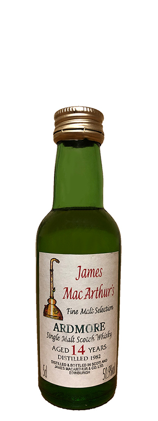 Ardmore 14y - 1982 - JMA, Fine Malt Selection, orig. Mini - 50,9%