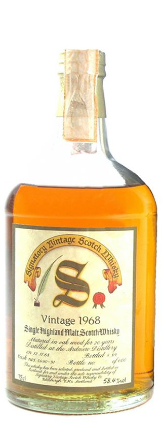 Ardmore 20y - 68-89 - Signatory, Vintage Collection, Dumpy, Oak Wood #5490+91, 600btl - 58,4%