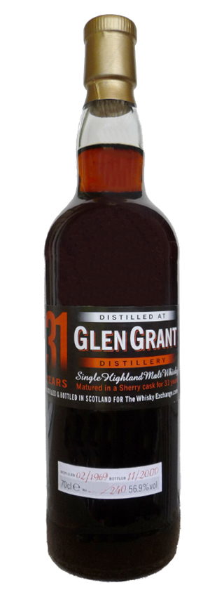 Glen Grant 31y - 69-00 - SDrinks for TWE, Sherry Cask, 240btl - 58,9%