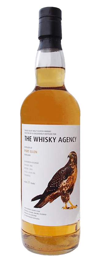 Port Ellen 27y - 82-10 - TWA, Bourbon Hogshead, 168btl - 62,6%