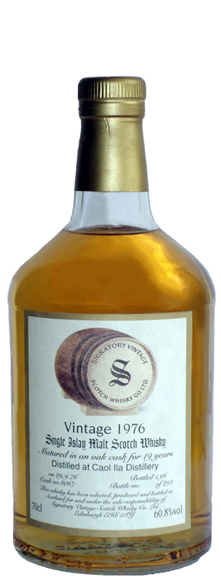 Caol Ila 19y - 76-96 - Sig, Vintage Collection, Dumpy, Oak Cask 8067, 292btl - 60,8%