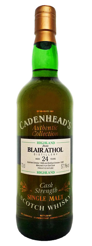 Blair Athol 24y - 66-90 - Cad, Authentic Collection, Oak Cask, 70cl - 57,1%