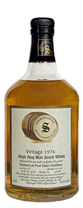 Port Ellen 22y - 76-99 - Sig, Vintage Collection, Dumpy, Oak #4756, 348btl - 55,9%
