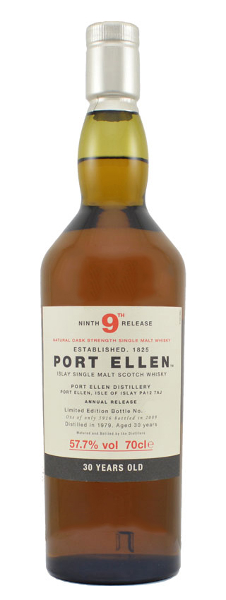Port Ellen 30y - 79-09 - OB, 9th Annual Release, 5916btl - 57,7%