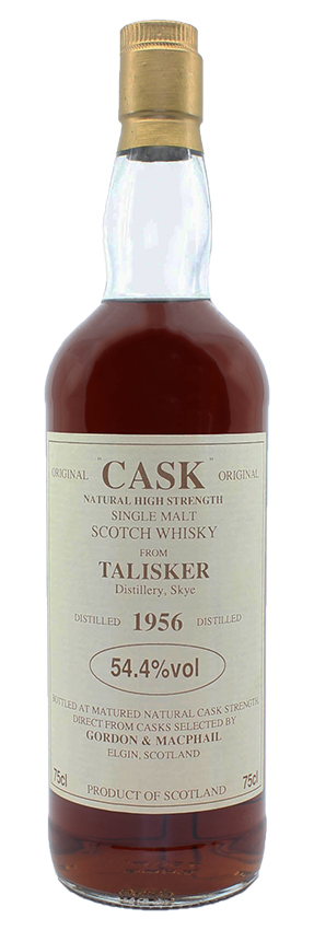 Talisker - 1956 - G&M, Original Cask - Natural High Strength, 75cl - 54,4%