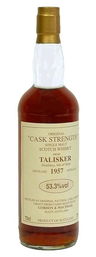 Talisker - 1957 - G&M, Original Cask Strength, 75cl - 53,3%