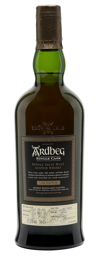 Ardbeg 29y - 75-05 - OB, Feis Ile 2005, ex-oloroso cask 4704 - 47,2%