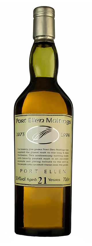 Port Ellen 21y - 1998 - OB, Maltings 25th Anniversary 1973-1998 - 59,3%